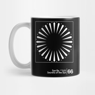 Sun Ra - Secrets of the Sun / Minimal Style Graphic Artwork Design Mug